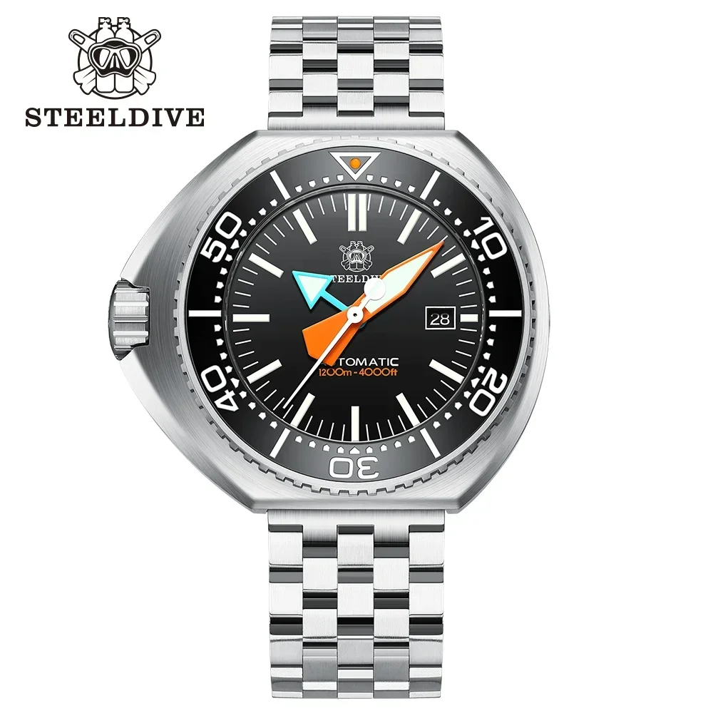 STEELDIVE SD1985 Fully Automatic Mechanical Wristwatch NH35 Movement Luminous 200M Waterproof Diving Watch