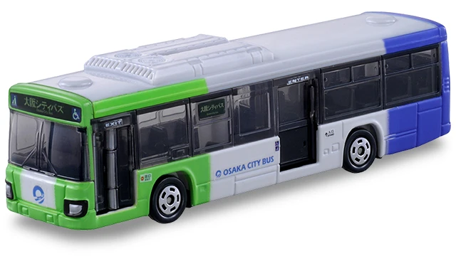 2312 TOMICA 1:64 Isuzu Osaka City Bus 129 Collection die cast alloy car model decoration gift