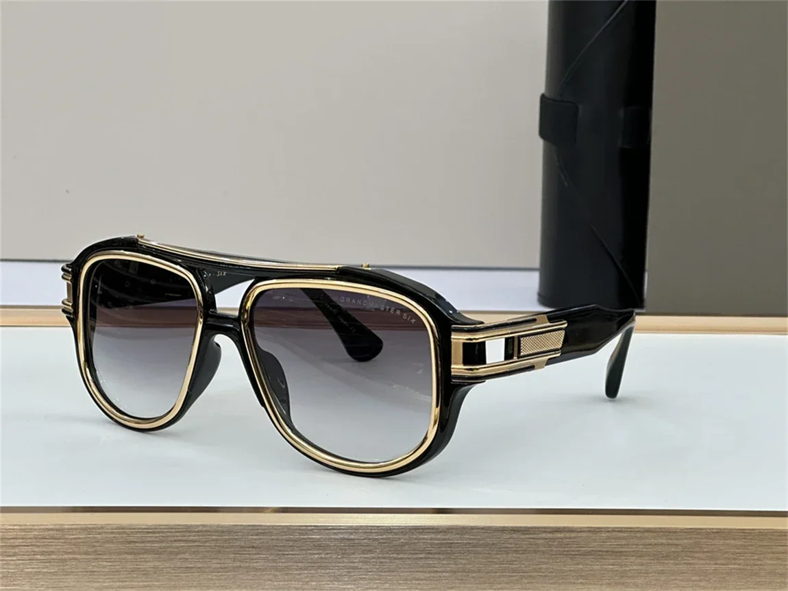 

DT Grandmaster Six Gm900 Luxury Mens And Womens Sunglasses Top Quality Designer Eyeglasses Acetate UV400