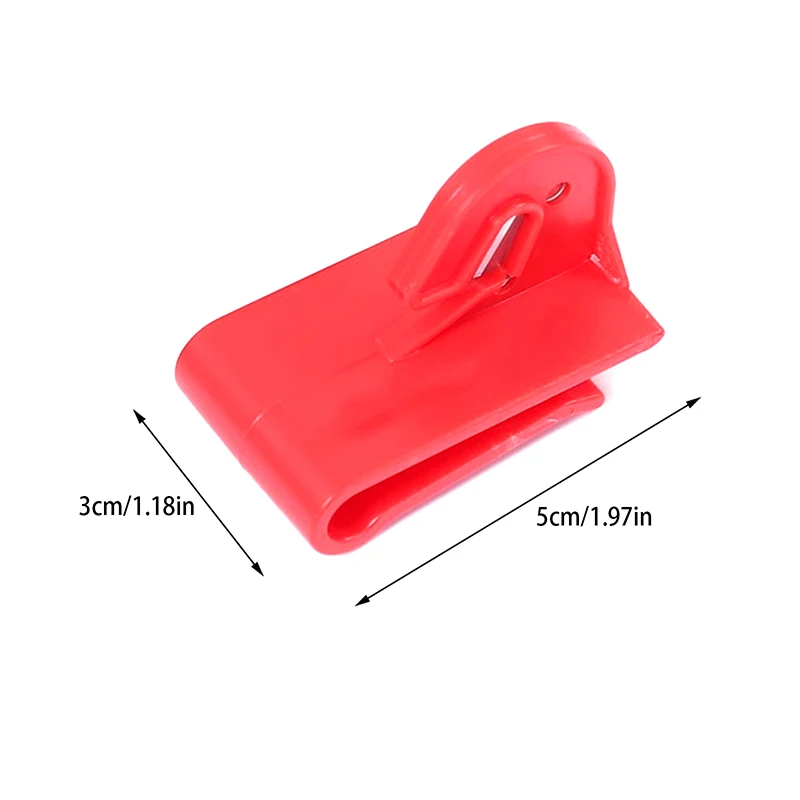 1/5pcs Plastic Ribbon Cutter Fixed On Belt Balloon Ribbon Cutter Balloons Accessories Blade To Cut Party Supplies