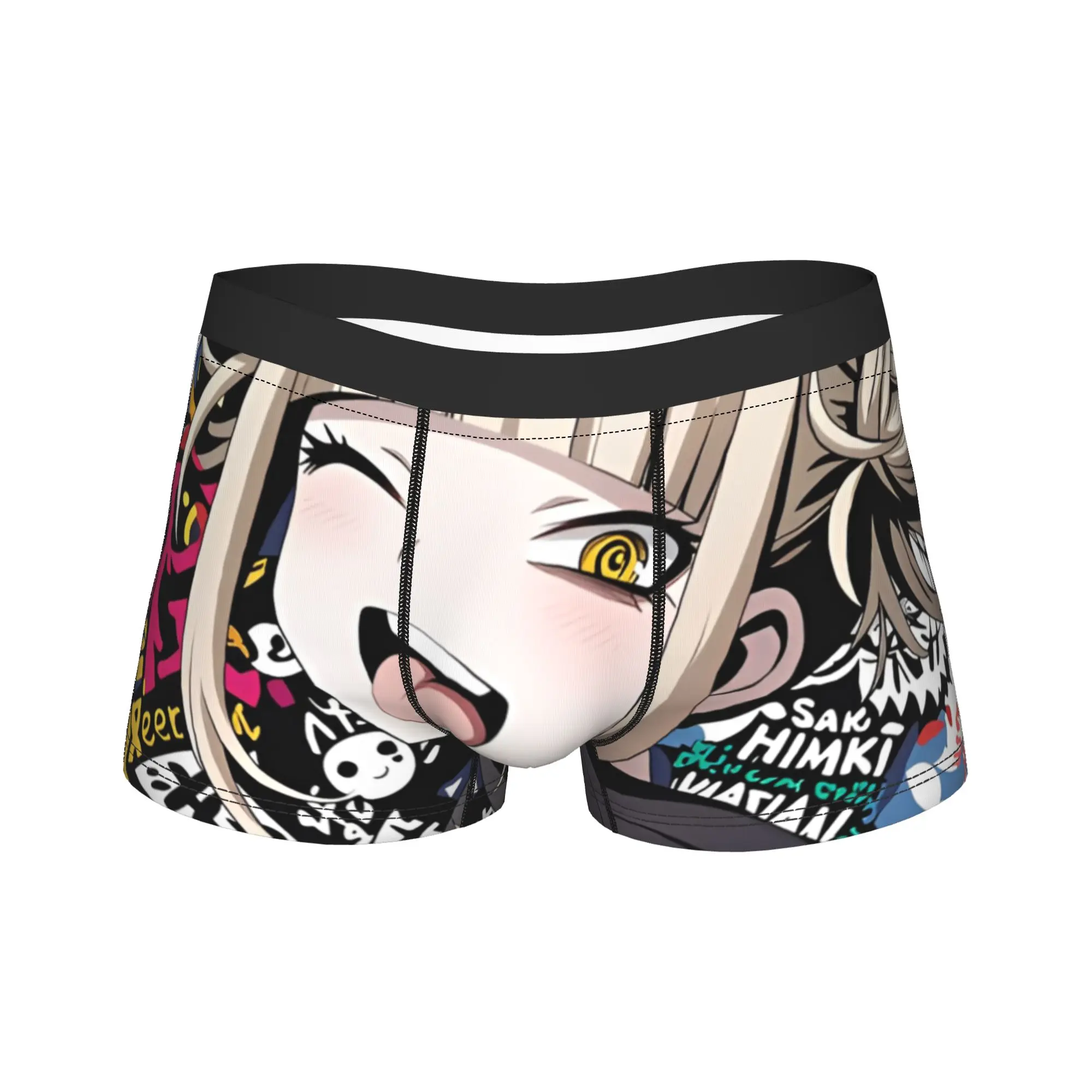 

My Hero Academia Boxershorts 3D Pouch Underwear Hot Sale Print Shorts Briefs Breathable Man Panties Plus Size 2XL