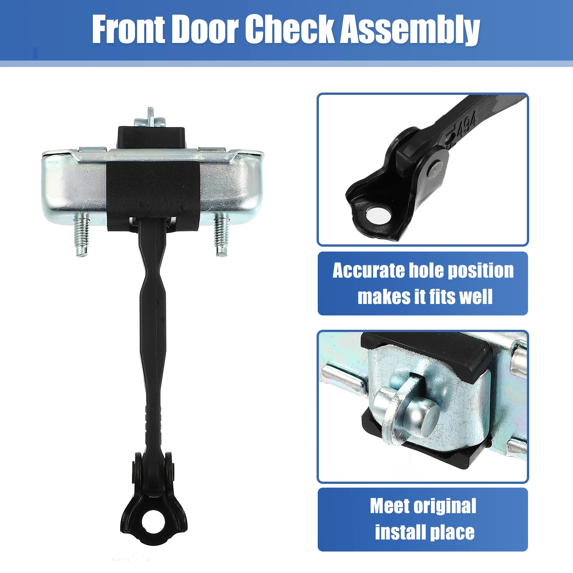 X Autohaux Front Door Check Stop Strap Door Check Assembly 68620AE011 924-147 for Toyota Sienna 2004 2005 2006 2007 2008 2009