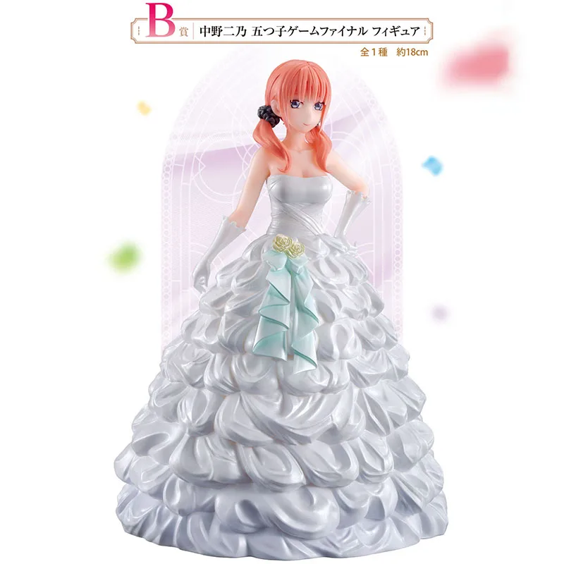 BANDAI Ichiban KUJI The Quintessential Quintuplets Nakano Ichika Nino Miku Yotsuba Itsuki PVC Anime Action Figures Model Toy