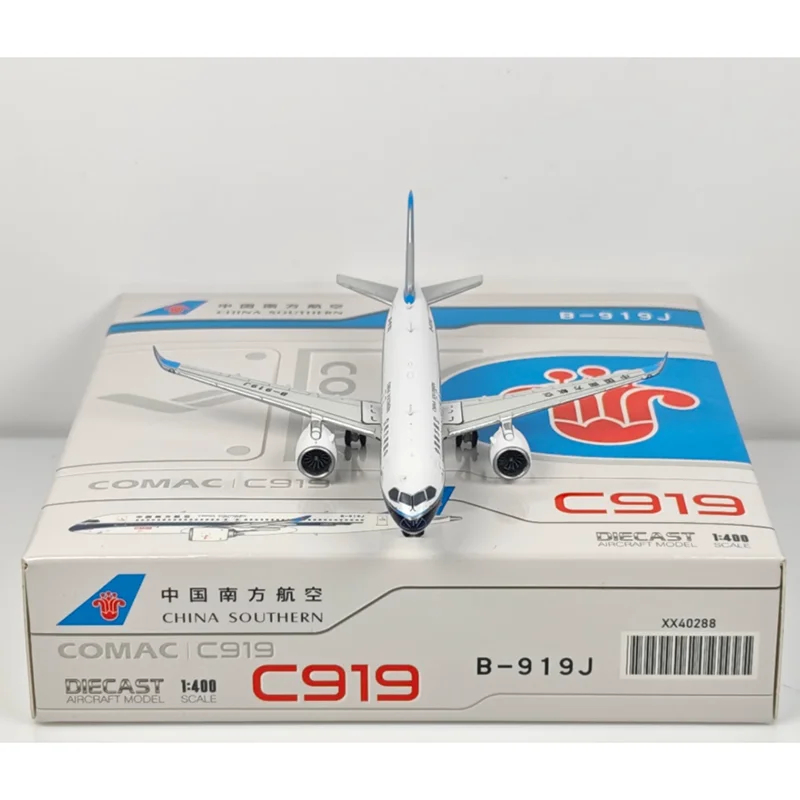 JC Wings 1/400 Schaal China Southern Airlines C919 B-919J Gegoten Legering Vliegtuigen Model Collectible Decoratief Item