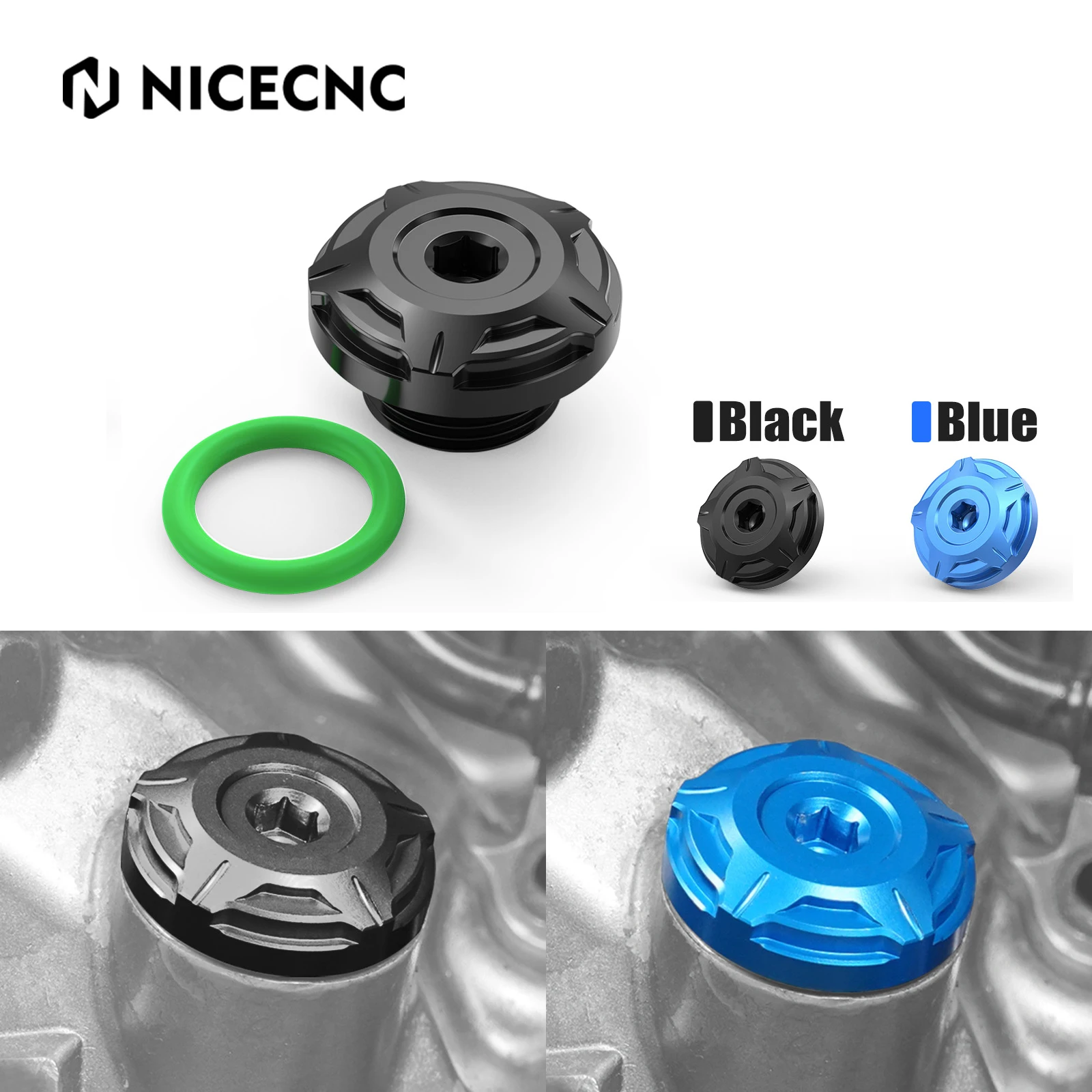 

For Suzuki DR 650 S/SE NICECNC Motorcycle Engine Oil Filler Cap For Suzuki DR650SE DR650S 1996-2024 2023 2022 2021 2020 2019