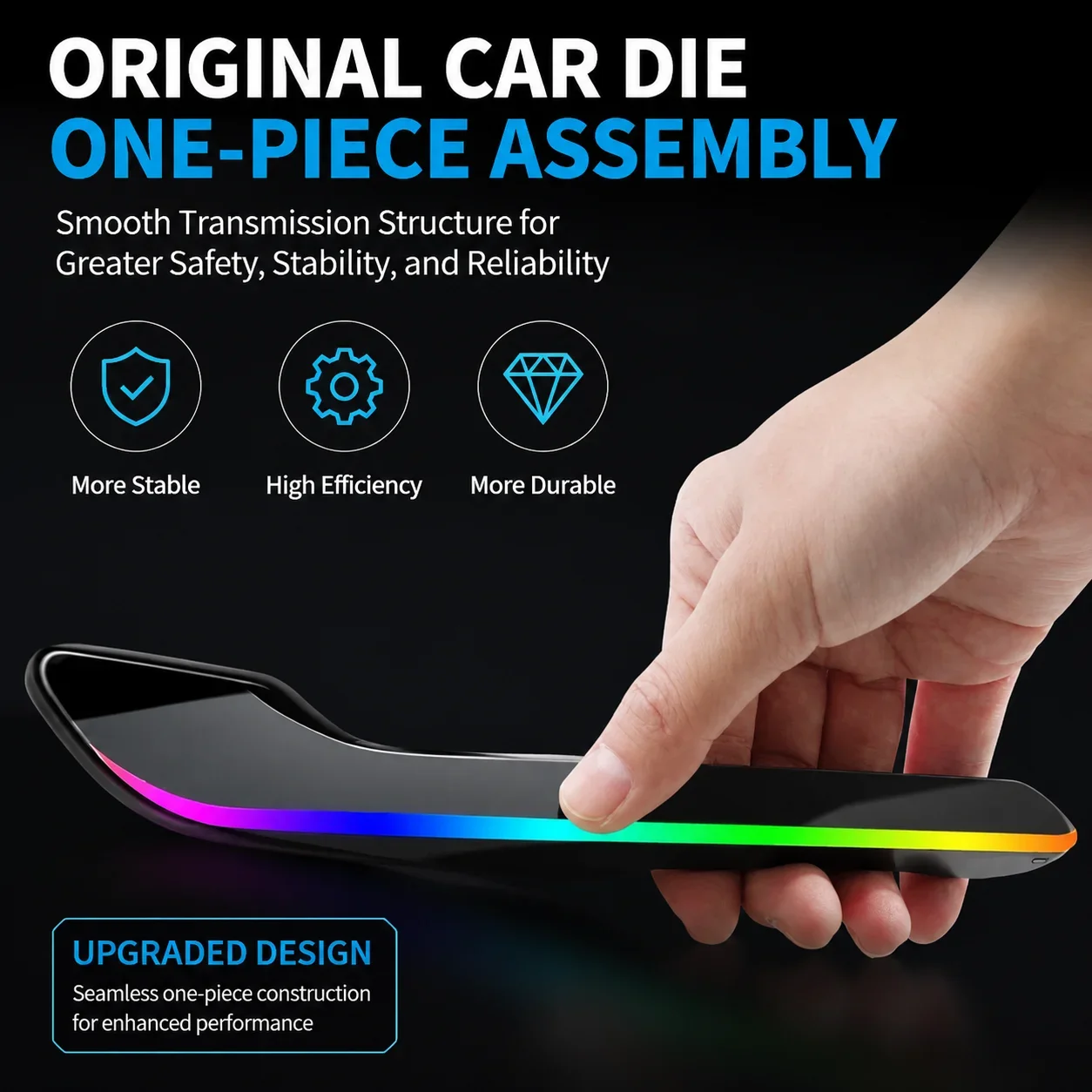 

For Tesla Model Y/3 Electric Handle Automatic Handle Luminous Handle OTA Upgrade