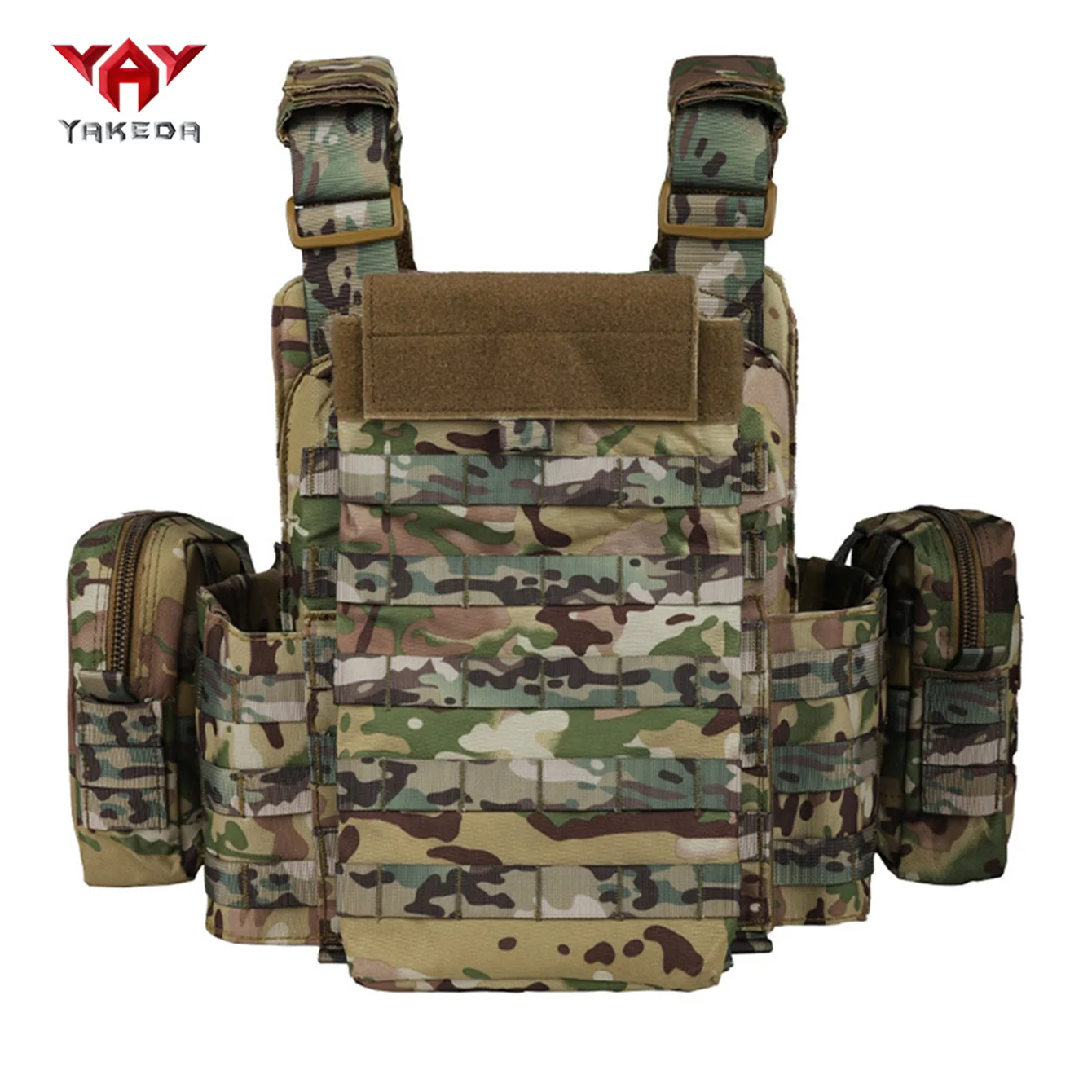 YAKEDA   The eight-piece hunting vest has multiple storage bags and is suitable for hunting training and other scenarios view 6