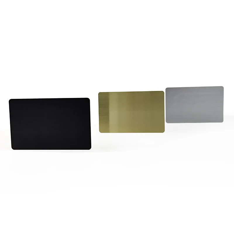 Metal NFC Card(Metal PVC Hybrid Card) With Ntag216 Chip,Smart Social Media Digital Cards, 1PCS