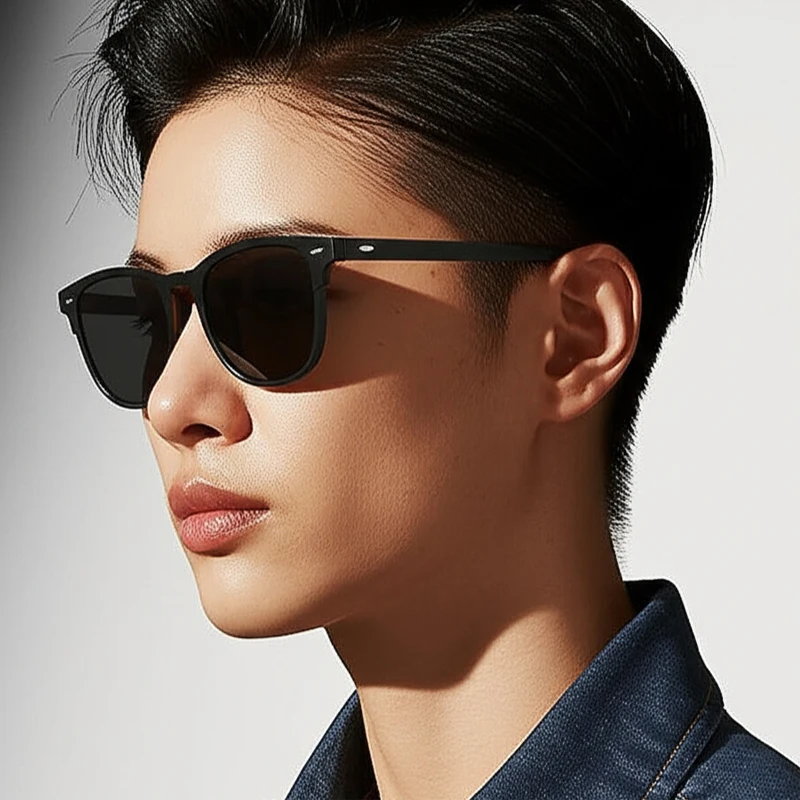 

3pcs Trendy Female Rivet Square Sun Glasses Multi Color Lens Sunglasses Gradient Lens Design Outdoor Driving Eyewear UV400