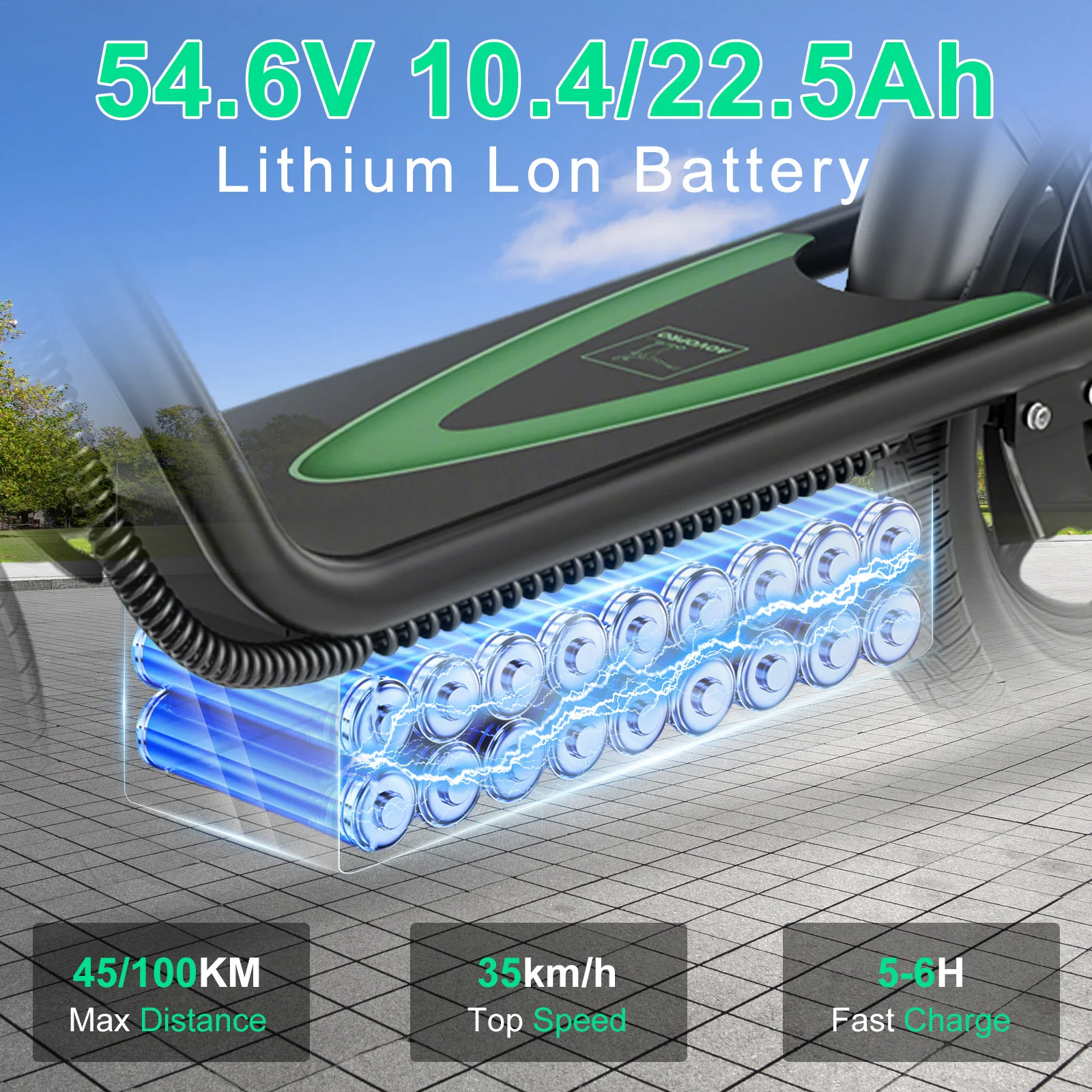 JUICEASE ESBS Pro 500W Electric Scooter - 100KM Range