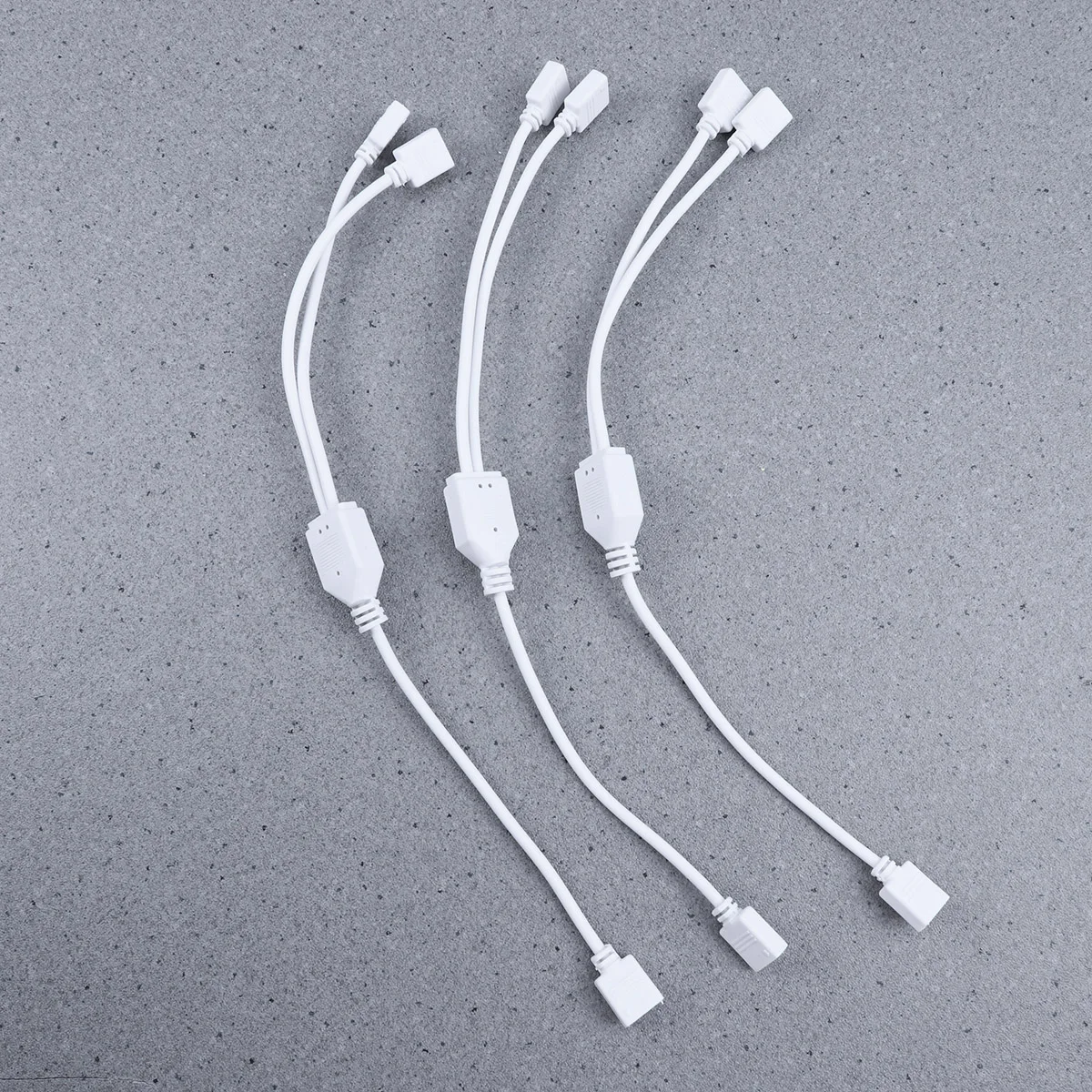 

3pcs Led Header Led Connection Line Female Connector Kit Strip Pin Header Connector Kit Lamp Cable No Tools Easy Install Durable