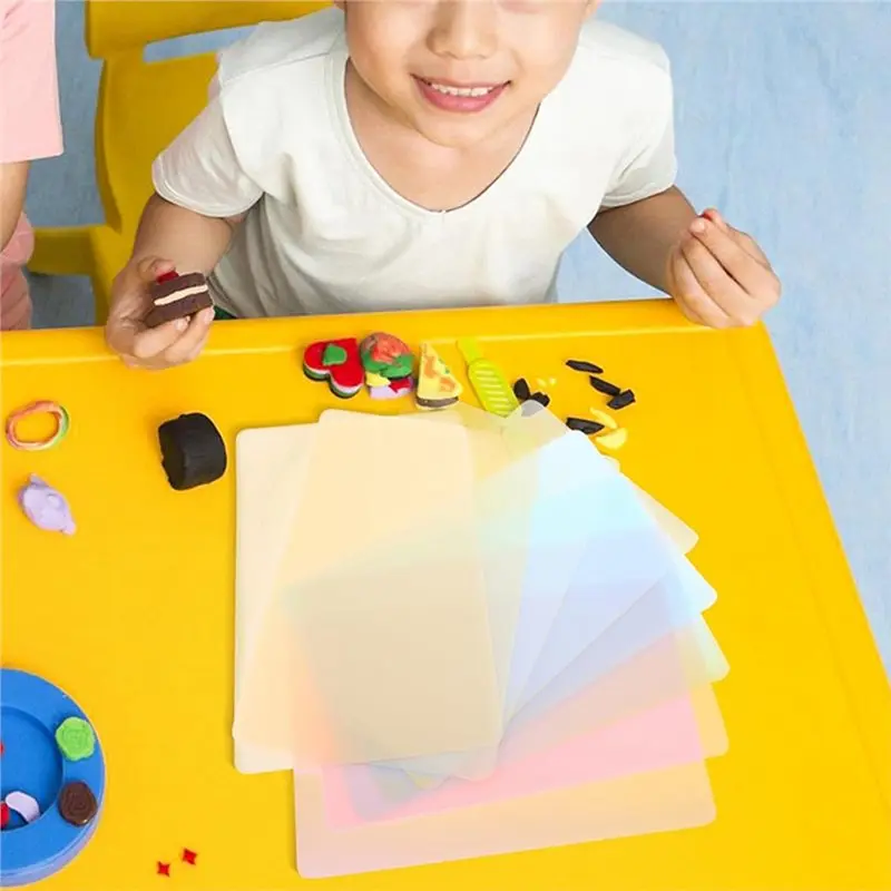 A85M لوحات نحت الفخار الطيني غير اللاصقة 8 قطعة لتقوم بها بنفسك صياغة الضغط ومتداول حصيرة مجموعة