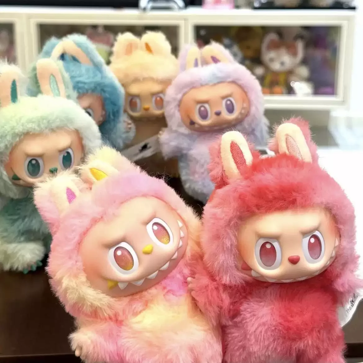 

распаковка-сюрприз! Слепая коробка Monsters Labubu — Коллекционная виниловая фигурка POPMART, идеальный выбор подарка