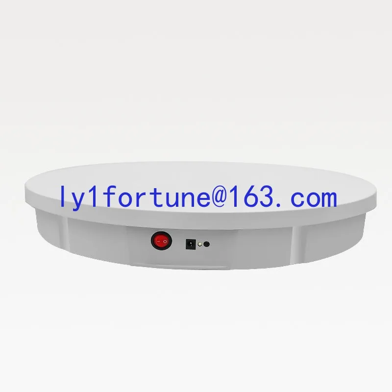 30 cm/22 cm plastic auto-rotating display turntable 360, maximum load 100 kg, suitable for sports and entertainment products