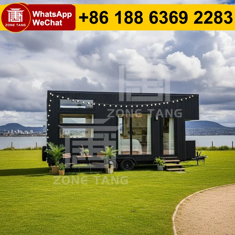 Tiny Homes Garden House ISO CE Certificate Flat Pack House Temporary Residential Detachable Shipping Container Homes For Sale