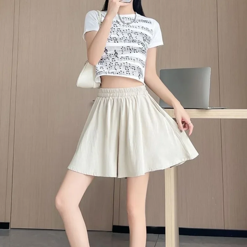 With Waist Pocket Women\'s Shorts Baggy Casual Loose Female Short Pants Elegant Wholesale Offer Original Hot Aesthetic Flowy XXL