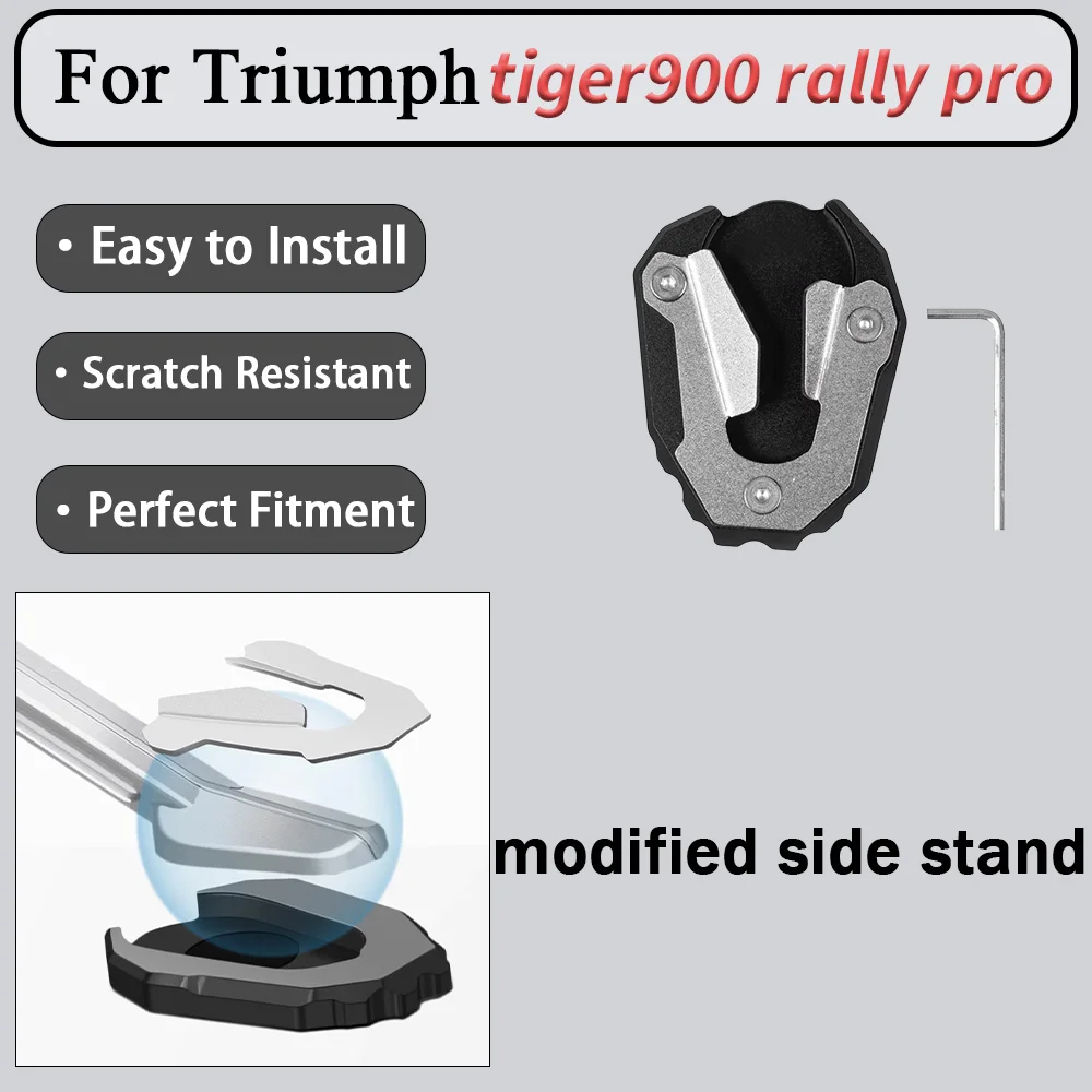For Triumph Tiger 900 Rally Pro modified parts enlarge the foot support pad big foot