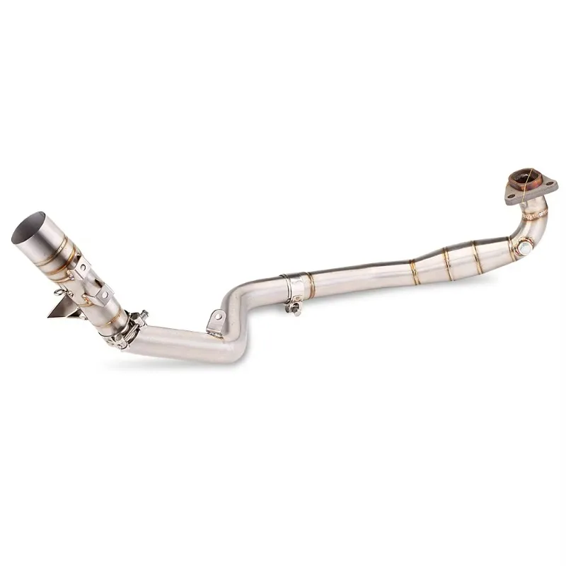 For Motorcycle Adv750 Xadv750 Stainless Steel Motorcycle Link Sliding Into the Front Exhaust Pipe