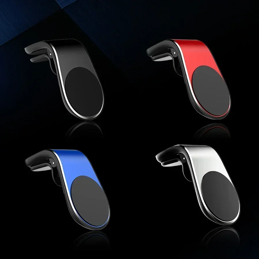 Универсальный магнитный автомобильный держатель для телефона в автомобильной подставке для телефона с зажимом Автомобильный магнитный держатель для телефона для iPhone 16 15 14 Pro Samsung