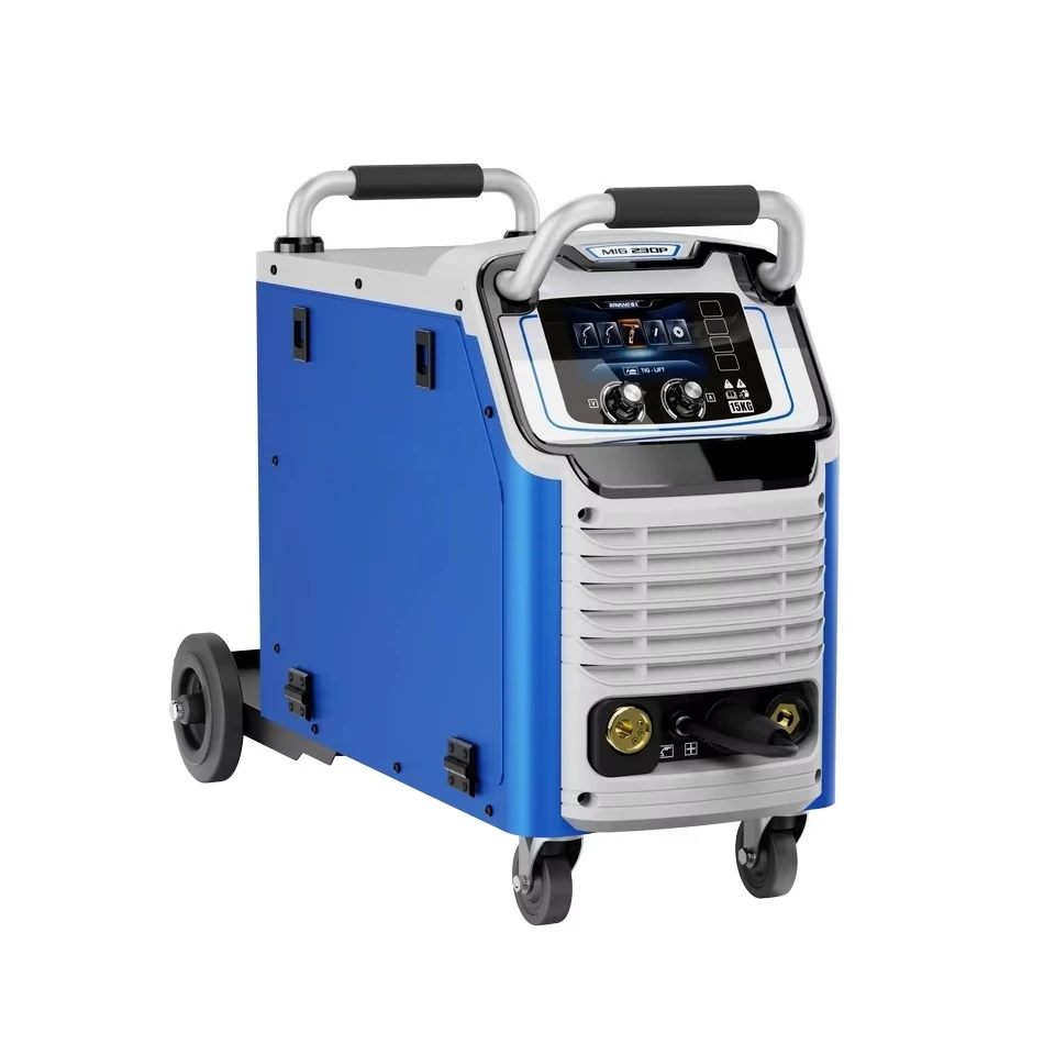 Riwang Portable Double Pulse Aluminum Inverter Welder MIG/MAG/MMA/ARC Capabilities Flexible Mobile Design 1 Year