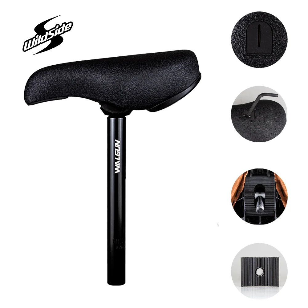 WildSide Fahrrad-Fatbike-Sattel Pivotal BMX Dirt-Jump Sattel 25,4mm 27,2mm 30,9mm Sattelstütze AL6061 Sattelstützenteile – Detail 4