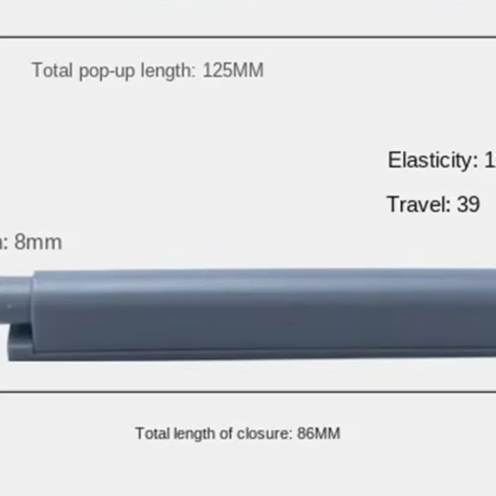 

Damper Buffers Cabinet Door Suction Soft Quiet Closer Furniture Accessories Door Stopper Hardware Open Touch Cabinet Catches