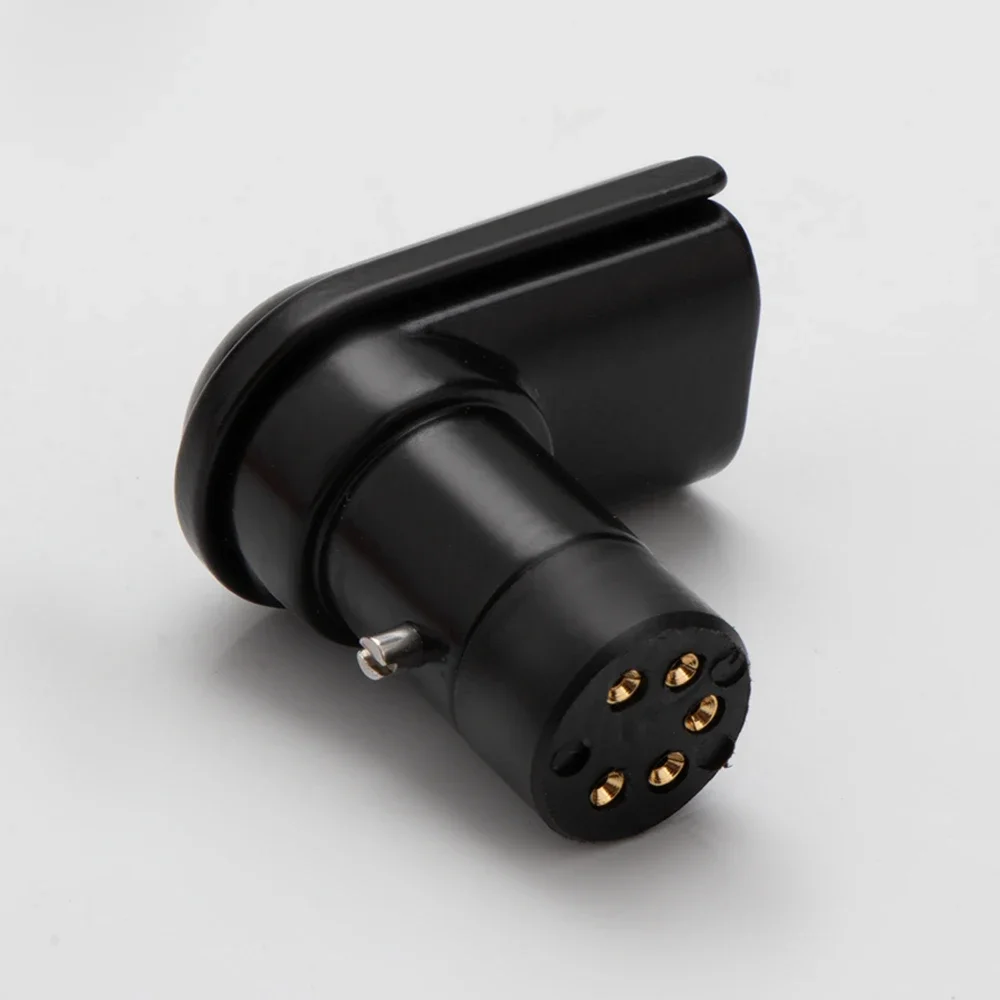 

Hifi 90 degree right angel SME connector vinyl LP phono DIN 5 Pins Poles Female Record Tonearm Terminal XLR Plug Jack