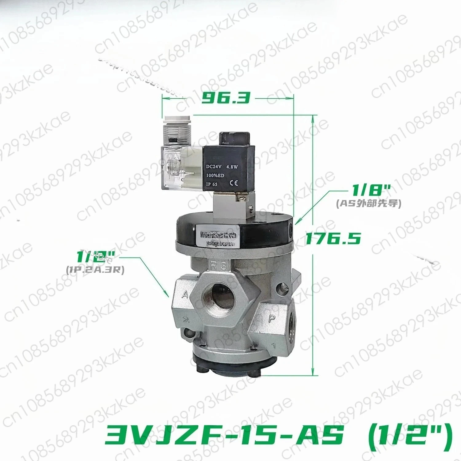 

3VJZF-25-AS-DC24V External Pilot Paper Feeder Vacuum Solenoid Valve