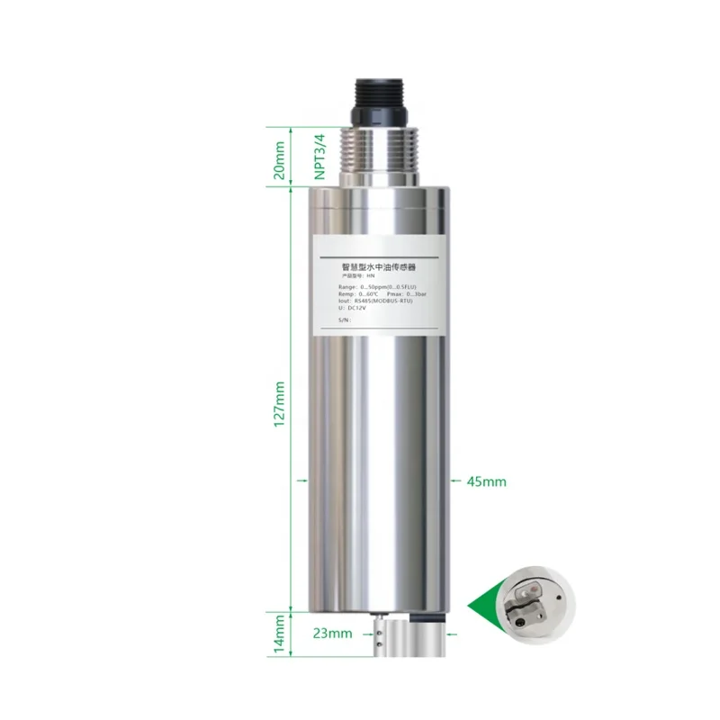 

Water Sensor Supplier Online Water Analyzer RS-485 MODBUS 4...20mA Blue-green Algae Sensor For Water Quality Tester