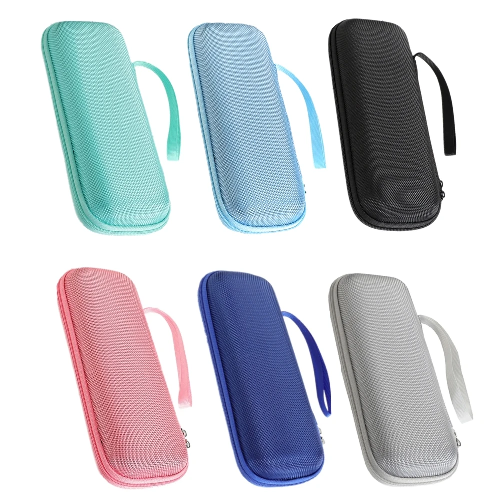 

Portable Carry Multicolor Rectangular Storage Box With Hand Cord Accessory Anti-Shock Storage Bag For Earphones Bags Headphone