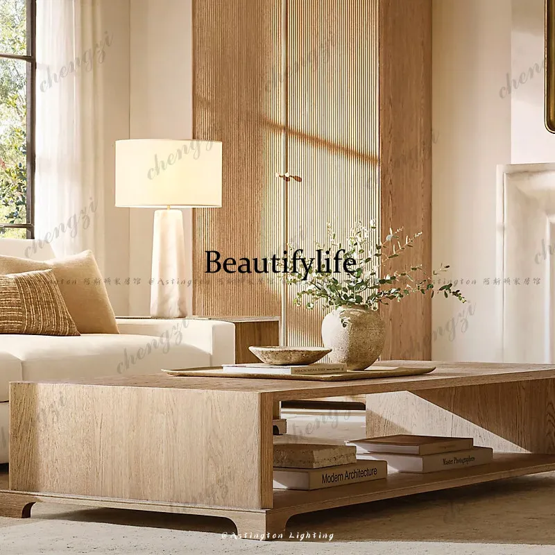 American light luxury designer living room bedroom imported Spanish natural marble table lamp