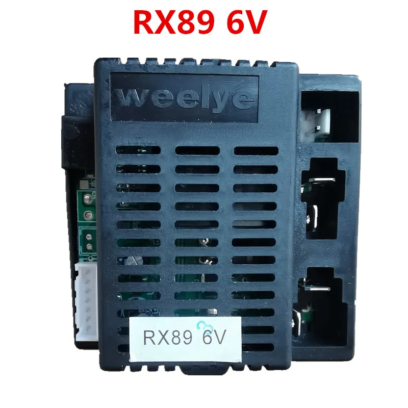 Receptor RX89 de 6V y accesorios de control remoto para niños, piezas de repuesto para coche eléctrico