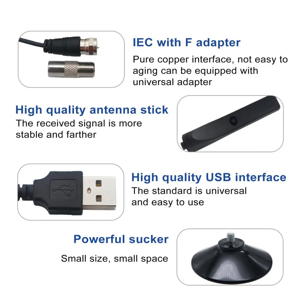 ตัวรับสัญญาณเสาอากาศทีวี HD 1080P HD 25dBi 50ไมล์เครื่องขยายสัญญาณ HDTV ดิจิทัลในอาคารเครื่องขยายสัญญาณ HDTV