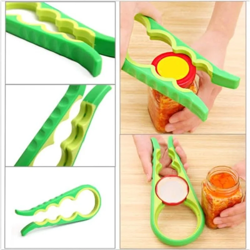 Jar Opener Jar Lid Remover Rubber Can Opener Kitchen Grippers To Remove Stubborn Lids, Caps and Bottles Great Kitchen Gadgets