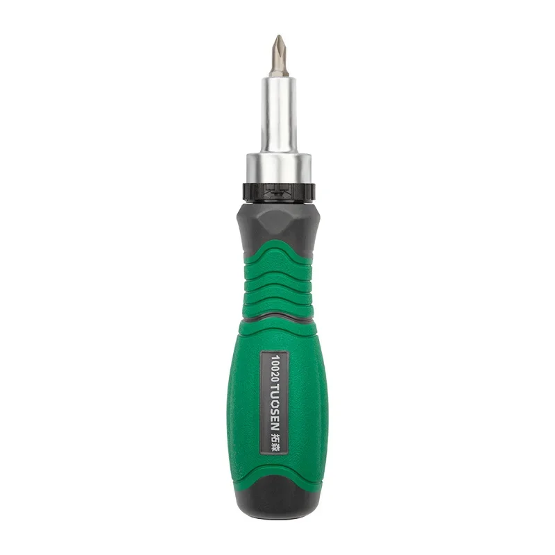 Hot sale 10 In 1 Portable Ratchet Screwdriver Hidden Screwdriver Head Multi Angle Corner Capable Multifunctional Screwdriver Set