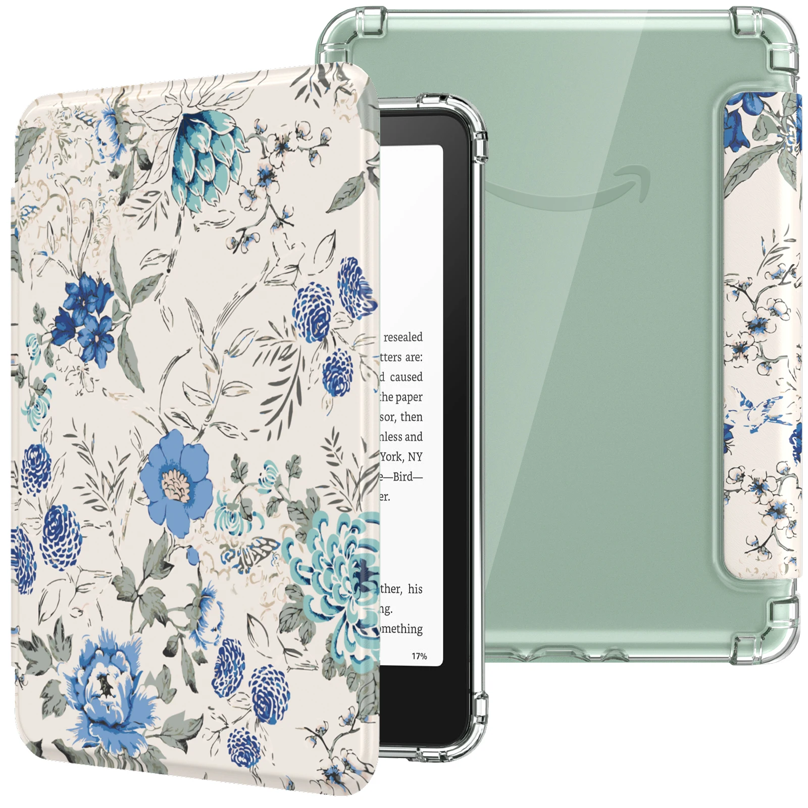 Etui MoKo do całkowicie nowego 7-calowego Kindle Paperwhite 12 generacji 2024 i Kinder Colorsoft Signature Edition 2024, Ultra przezroczysta miękka