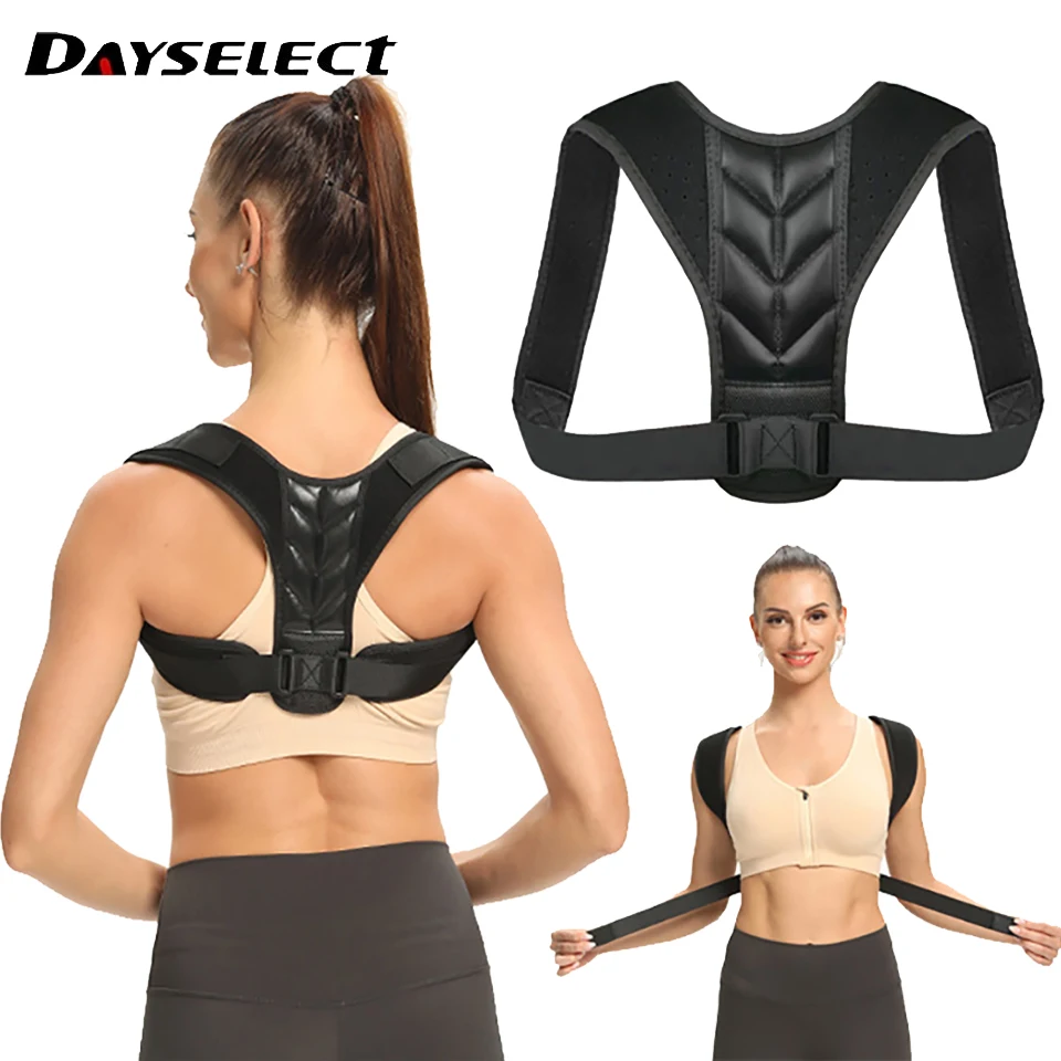 New Adjustable Posture Corrector Back Support Strap Brace Shoulder Spine Support Lumbar Posture Orthopedic Belts Men Women