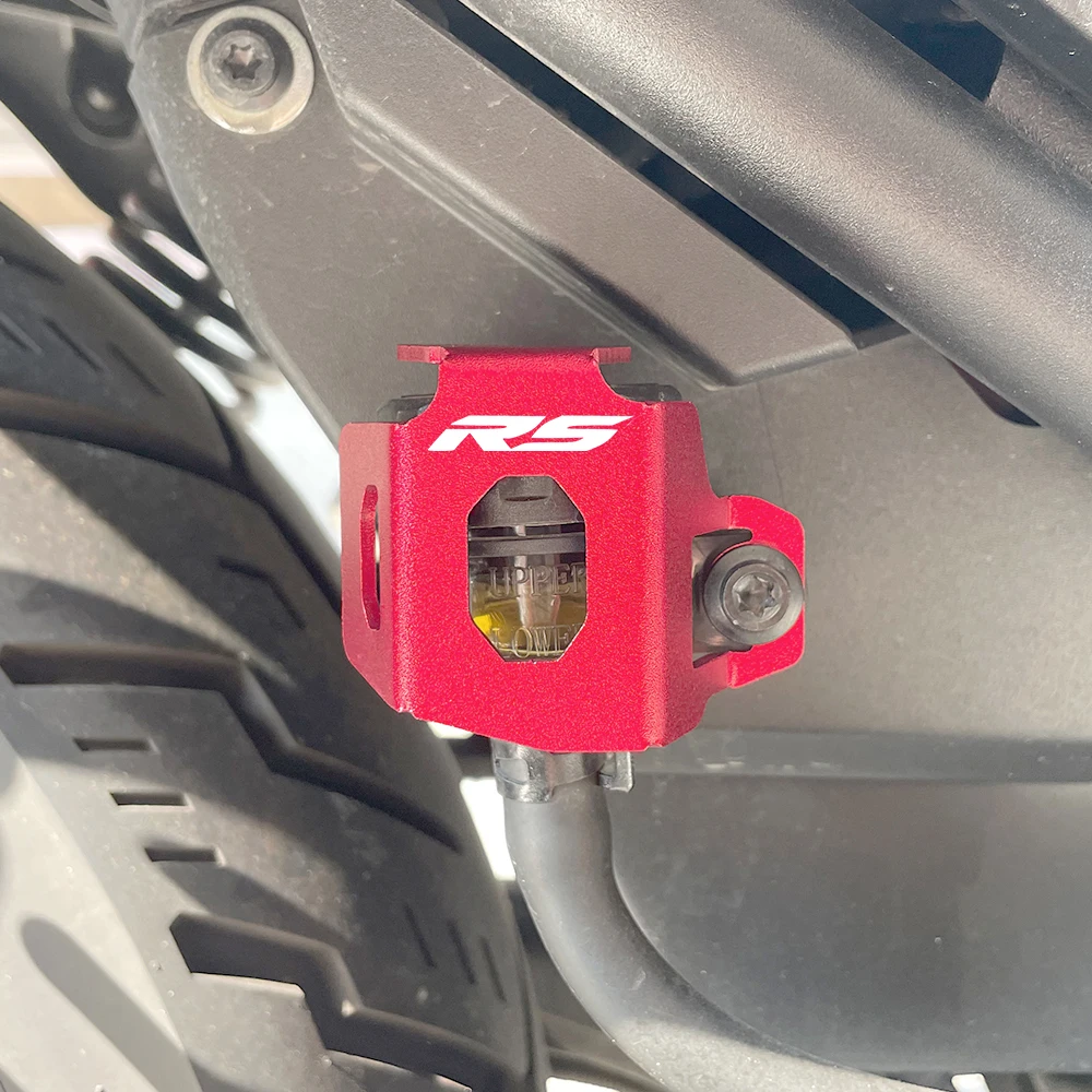 4 Colors Available Motorcycle Rear Brake Reservoir Protective Guard Oil Cup Shield Accessories For Aprilia RS660 RS457 RS50 RS