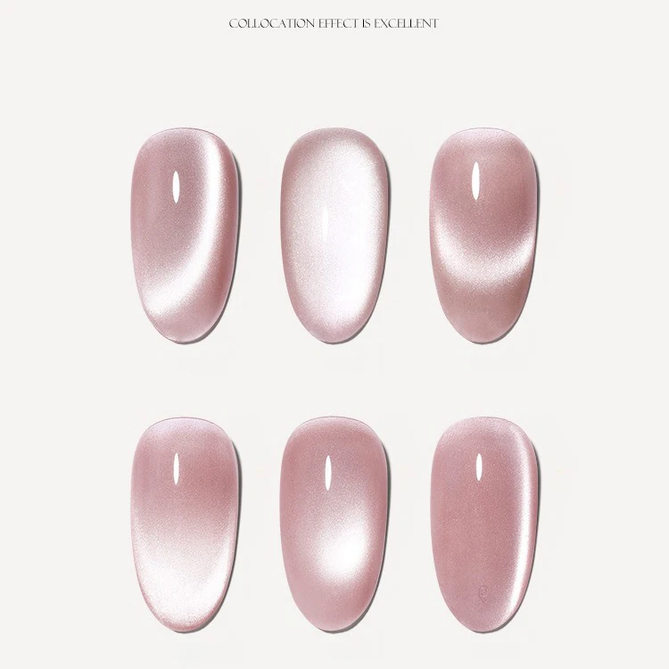 عصي مغناطيسية مزدوجة الرأس للقطط، جل مغناطيسي قوي، كرة مغناطيسية للقطط للأظافر، قلم مغناطيسي، أداة جل مانيكير