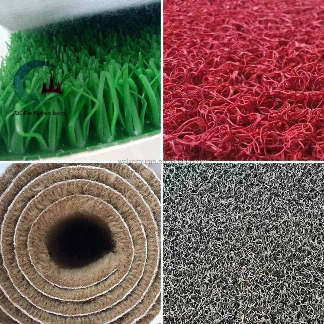 High Efficient Alluvial Gold Washing PE Polyethylene Rush Sluice Box Matting