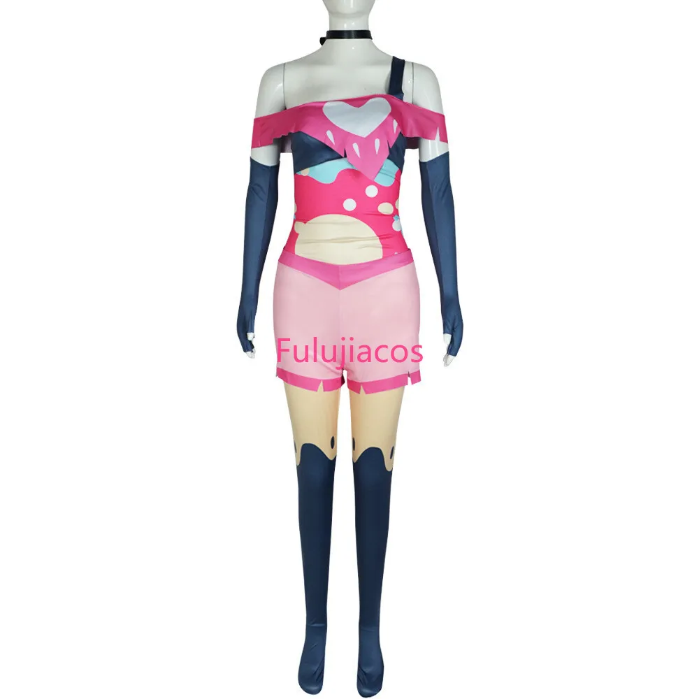 

Fulujiacos S1 Queen Bee Cosplay Costume Boss Beelzebub Halloween Outfit