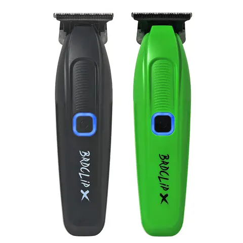 BRDCLIP FA1981 7500RPM 전문 X 헤어 트리머 0 거리 DLC 블레이드 이발사 1500mAh 마무리 기계 살롱 전기 클리퍼