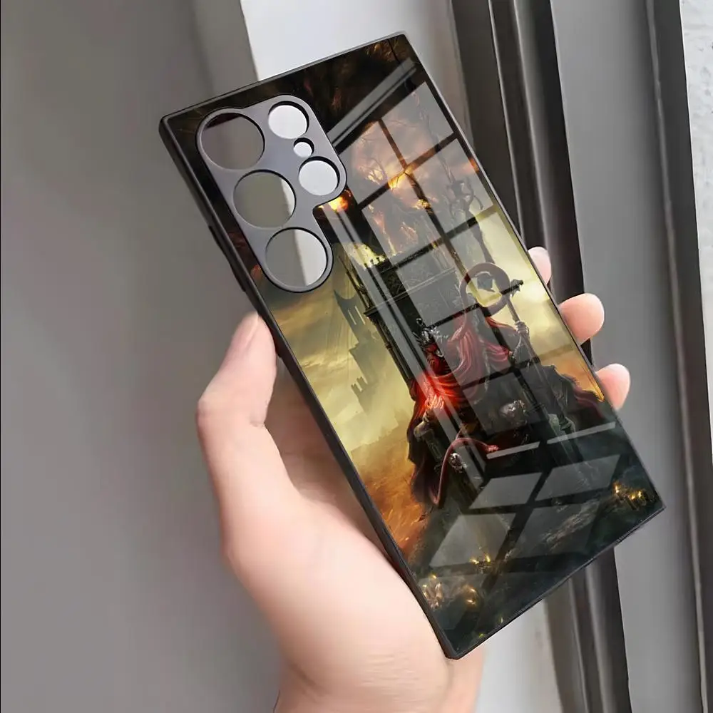 Game E-Elden Rings Malenia Phone Case For Samsung S26 S24 Ultra S25 Fe S23 S22 S21 A54 A34 A53 A16 A57 A17 Glass Cover