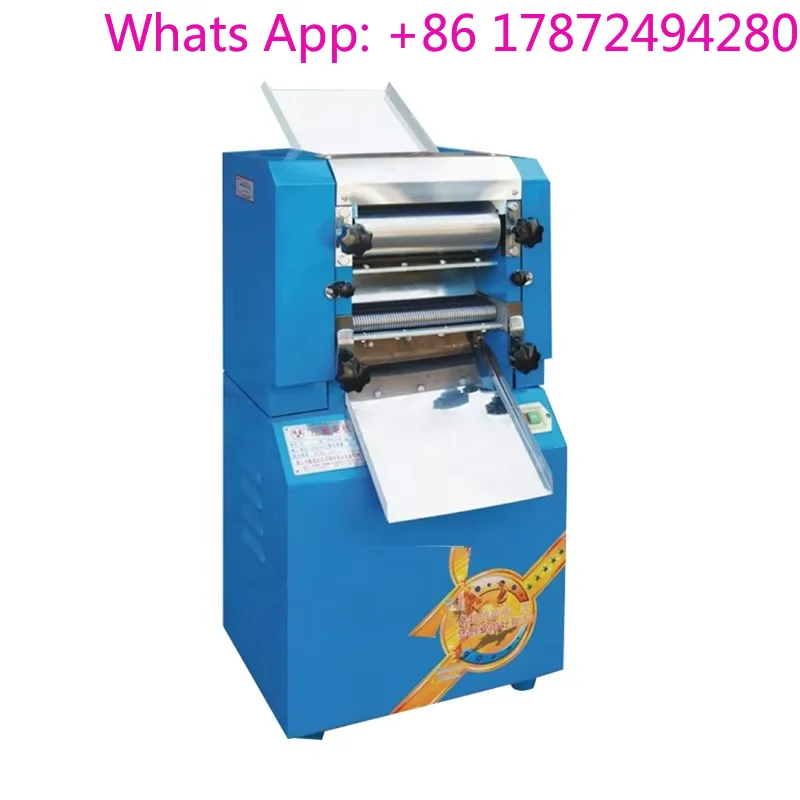 Commercial Electric  Chinese Noodles Cutter Making Machine Dough Sheeter Machine