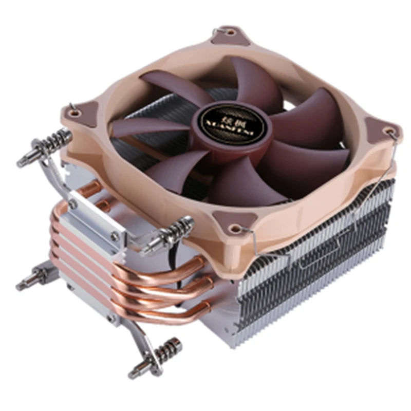 CChancelier-Ventilateur de refroidissement à rayonnement universel, processeur de tour de caloducs, 120mm, 3 broches, 4 broches, Intel X79, X99, X299, 2099, 2011, carte mère