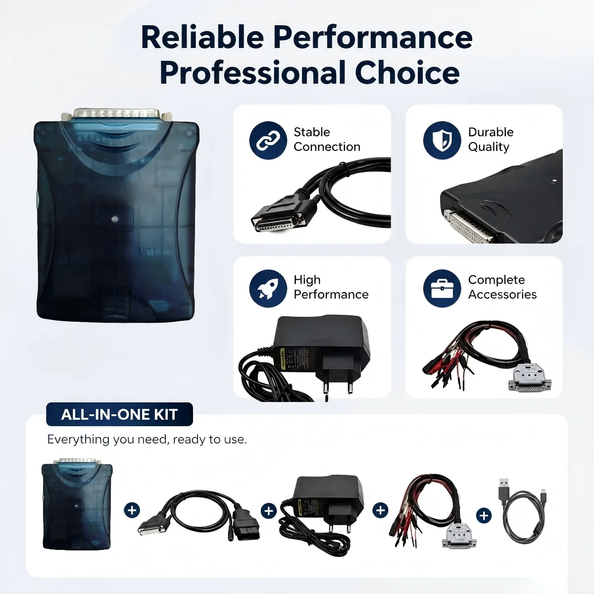 V2.21.32 J2534 SM2 PRO Plus PCM ECU Diagnostic Programming Tool No Ready Status OBD Bench Auto Chip Read Write Device