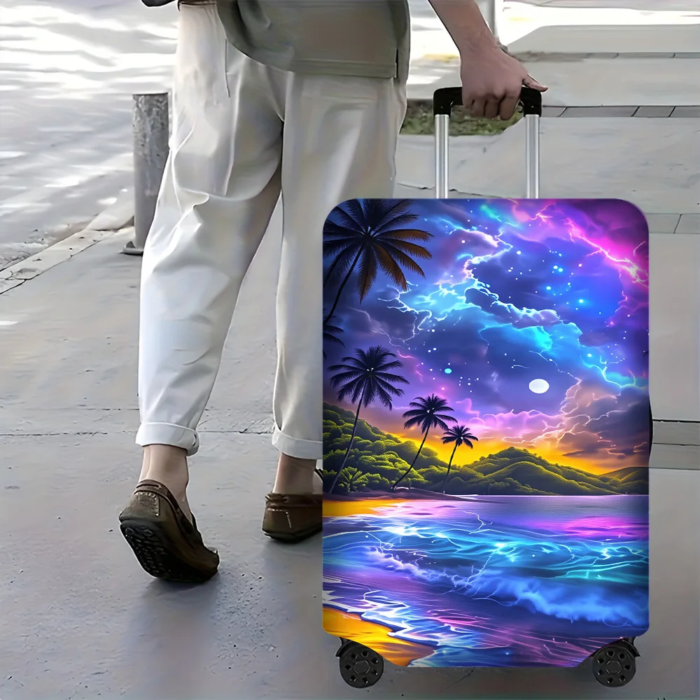 capa-de-bagagem-estampada-digitalmente-com-tema-praia-noturna-tropical-1-peca-para-malas-de-18-a-32-polegadas-protecao-contra-poeira-e-acessorio-de-viagem-resistente