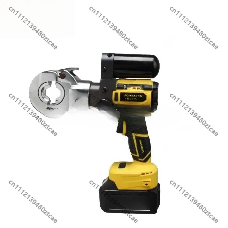 Electric Hydraulic Crimping Pliers Portable Battery Powered Cable Terminal Crimping Tool