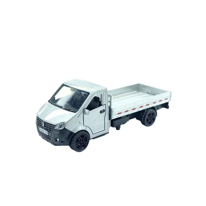 1/36 Alloy Liuzhou Truck Model 3 Doors Pull Back Boy Toy Vehicle Kids Transport Car Metal Miniature Diecast Ornament Gift view 4