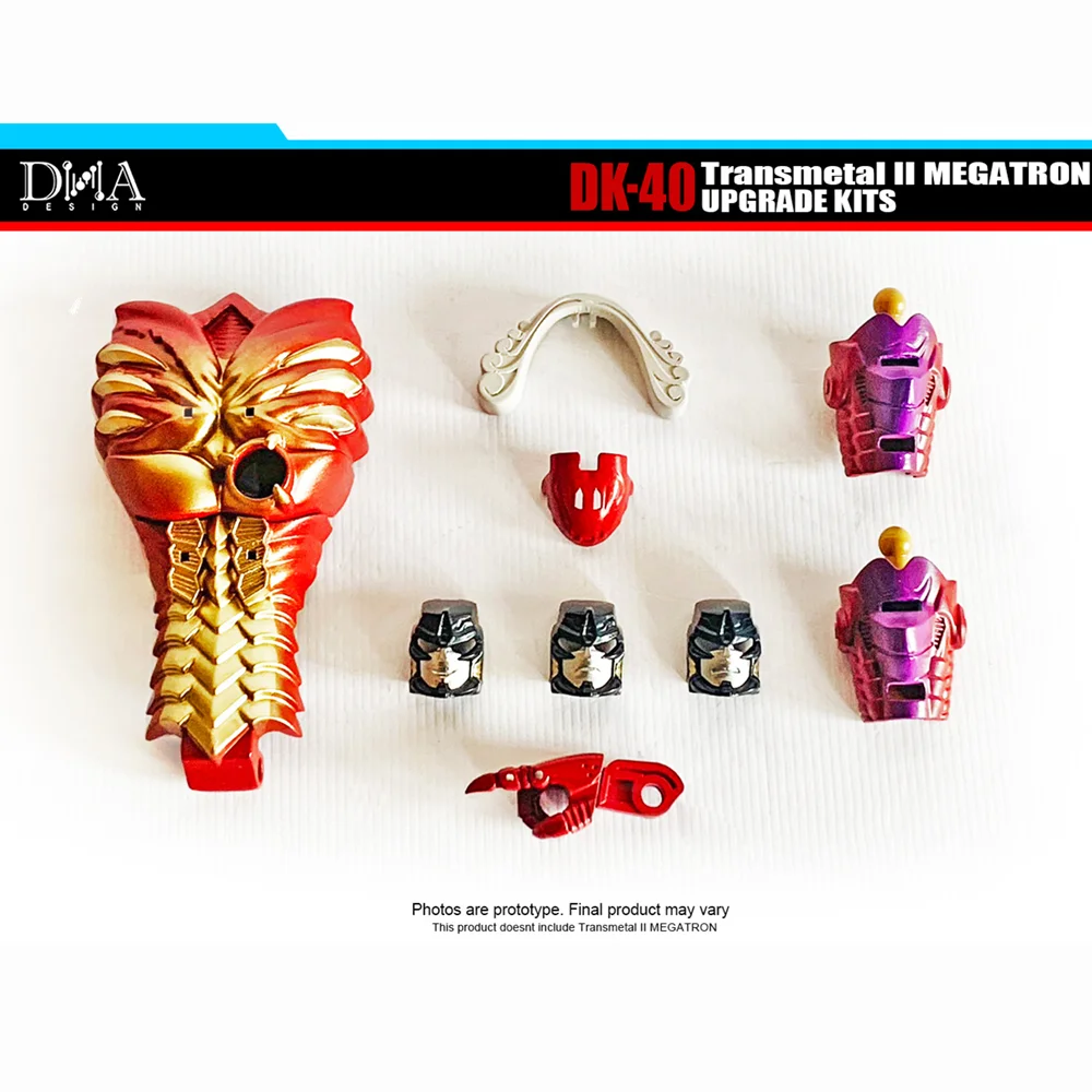 【IN STOCK】DNA Design DNA DK-40 DK40 Upgrade Kits For Legacy TM2 Red Dragon MG Tank Megatank Figure Accessories